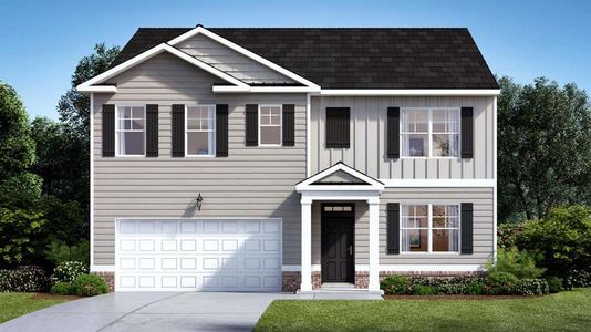 New construction Single-Family house 476 Bullock Pass, Jefferson, GA 30549 plan Hayden - image