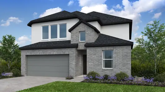 New construction Single-Family house 1315 N Yellow Rose Ct, Tomball, TX 77375 plan Walnut - image
