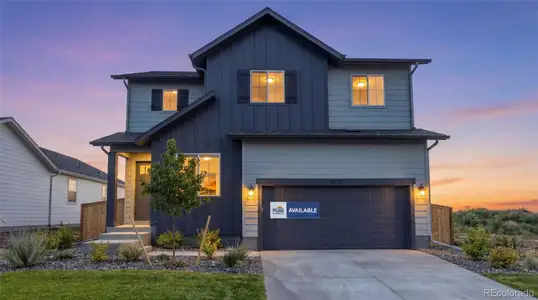New construction Single-Family house 2714 Nantucket St, Strasburg, CO 80136 plan Topaz - image