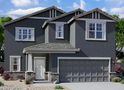 New construction Single-Family house 3935 E Terrace Ct, San Tan Valley, AZ 85143 plan Eclipse - image