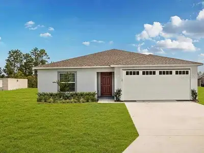 New construction Single-Family house 6535 E Gentry St, Inverness, FL 34452 plan The 1443 - image