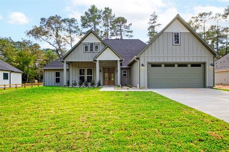 New construction Single-Family house 10518 Greenbriar Dr, Plantersville, TX 77363 - image