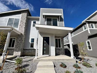 New construction Duplex house 22863 E Tufts Avenue, Unit B, Aurora, CO 80015 Chicago- photo 0