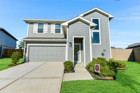 New construction Single-Family house 14674 Ivy Floral Way, Splendora, TX 77372 plan Plan X35K - image