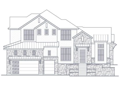 New construction Single-Family house 100 Sunny Bell Ct, Georgetown, TX 78628 plan Custom 100 - image