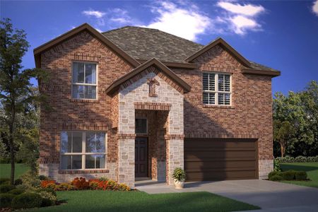 New construction Single-Family house 1325 Honey Creek Dr, DeSoto, TX 75115 redrock- photo 0