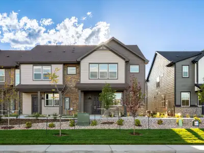 New construction Townhouse house 1620 Riverplace Dr, Unit 1, Windsor, CO 80550 plan The Woodland - image