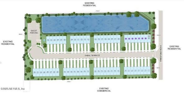 New construction Townhouse house 7215 Sabal Ter, Jacksonville, FL 32210 plan Juniper - image