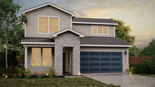 New construction Single-Family house 717 Willowbrook Ave, New Braunfels, TX 78130 plan Forest View - image