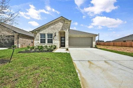 New construction Single-Family house 2532 Allegretto Sea Drive, Katy, TX 77493 The Laguna B- photo 0