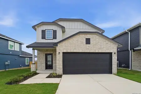 New construction Single-Family house 10726 Upwind Turn, Converse, TX 78109 plan Hickory - image