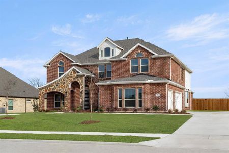 New construction Single-Family house 804 S Hidden Lakes Dr, DeSoto, TX 75115 plan Hillcrest 2FS (w/Media) - image