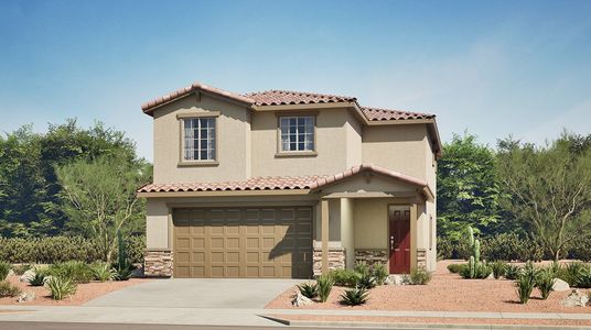 New construction Single-Family house 13037 E Pine Siskin Dr, Tucson, AZ 85747 plan Clark - image