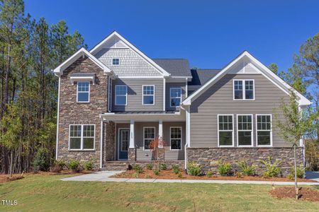 New construction Single-Family house 7110 Lead Mine Road, Raleigh, NC 27615 Chadbourn- photo 0