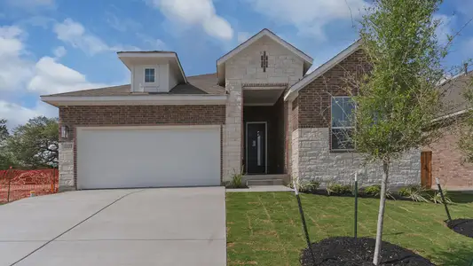 New construction Single-Family house 1101 Pansy Trl, Georgetown, TX 78628 plan Barron - image