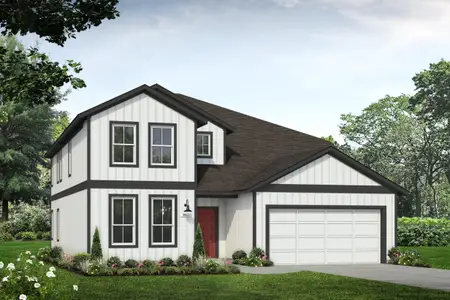 New construction Single-Family house 13408 Roughstock Wy, Mustang Ridge, TX 78610 plan Durango 3007 - image