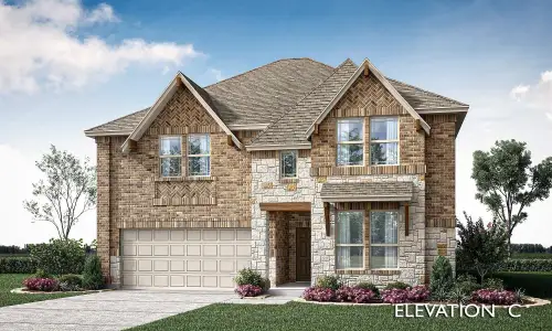 New construction Single-Family house 1541 Soapberry Dr, Aubrey, TX 76227 plan Rose II - image