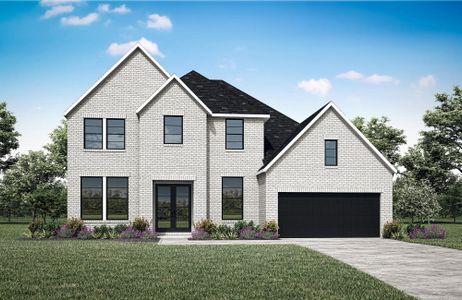 New construction Single-Family house 101 Old Eagle Rd, Georgetown, TX 78633 plan Brenham - image