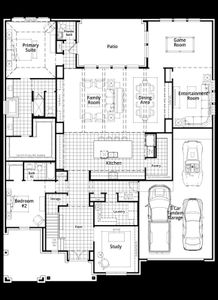 New construction Single-Family house 2323 N Preston Rd, Celina, TX 75009 plan Addison - image