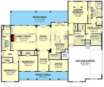 New construction Single-Family house Benbrook, TX 76126 plan The Willow - image