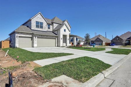 New construction Single-Family house 2831 Obsidian Dr, Iowa Colony, TX 77583 Prevost- photo 0