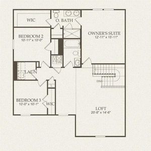 Centex Homes, Sandalwood floor plan