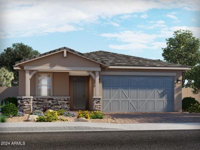 New construction Single-Family house 45 S 176Th Drive, Goodyear, AZ 85338 Mason- photo 0