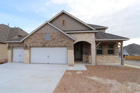 New construction Single-Family house 200 Texas Bluebonnet Trl, Georgetown, TX 78628 Paramount - photo 0