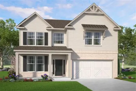 New construction Single-Family house 6037 Ruby Fls, Stonecrest, GA 30038 plan Lakewood - image