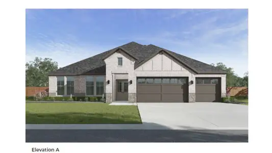 New construction Single-Family house 205 Gousoulin Ln, Pinehurst, TX 77362 plan Amalfi - image