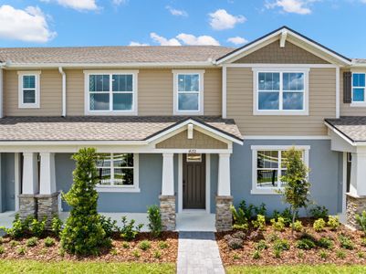 New construction Townhouse house 4176 Sadler Road, Apopka, FL 32703 - photo 0