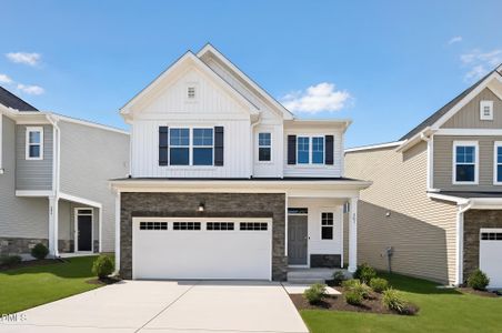 New construction Single-Family house 301 Beachcomber Dr, Lillington, NC 27546 plan Davidson - image