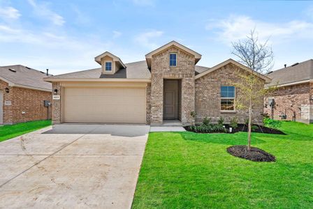 New construction Single-Family house 4217 Trickling Creek Ln, Crowley, TX 76036 plan JUSTIN - image