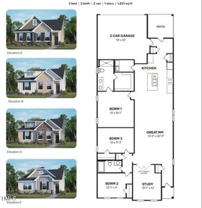 New construction Single-Family house 806 Dorset Stream Dr, Fuquay Varina, NC 27526 HAYWOOD- photo 1 1