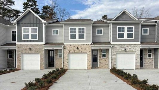New construction Townhouse house 526 Crown Dr, Emerson, GA 30137 plan The Durant A - image