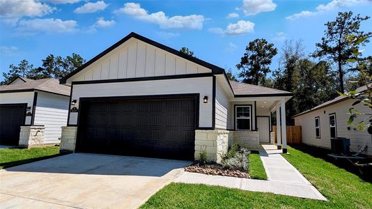 New construction Single-Family house 16938 Pandora Way, Porter, TX 77365 BRIDGEPORT- photo 0