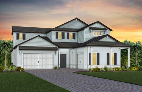 New construction Single-Family house 1703 Fallon Pass, Zephyrhills, FL 33541 plan Sanibel - image