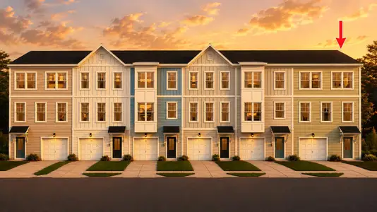 New construction Townhouse house 528 Heathwood Wy, Summerville, SC 29486 - image