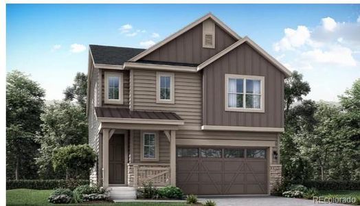 New construction Single-Family house 14581 Hudson St, Thornton, CO 80602 Peak- photo 0