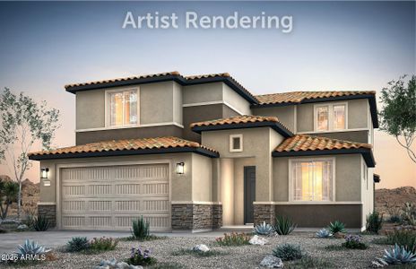 New construction Single-Family house 36418 N Ghia Dr, San Tan Valley, AZ 85140 plan Prato - image