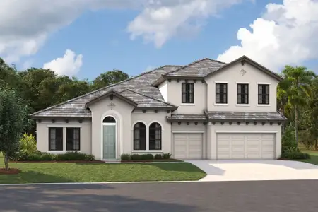 New construction Single-Family house 13726 Heartwood Wy, Parrish, FL 34219 plan Key West II - image