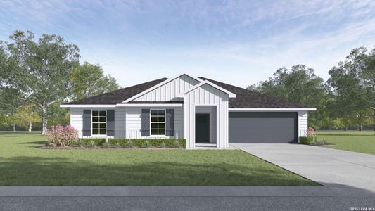 New construction Single-Family house 481 Kolbo Crossing Cv, Lockhart, TX 78644 plan The Dean - image