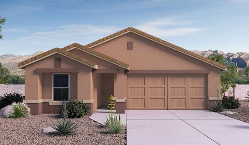 New construction Single-Family house 10015 N Black Dalea, Marana, AZ 85653 plan Easton - image