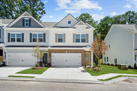 New construction Townhouse house 1005 North Old Cumming Road, Sugar Hill, GA 30518 - photo 0