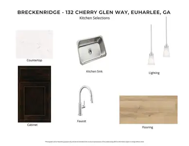 New construction Single-Family house 132 Cherry Glen Wy, Euharlee, GA 30145 plan Breckenridge - image