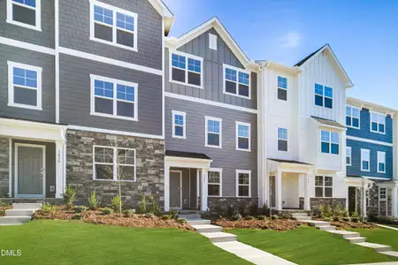 New construction Townhouse house 1441 Jay Rd, Knightdale, NC 27545 plan Colton - image