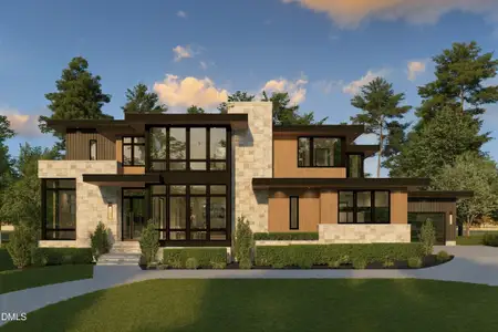 New construction Single-Family house 206 Lynwood Ln, Raleigh, NC 27609 - image