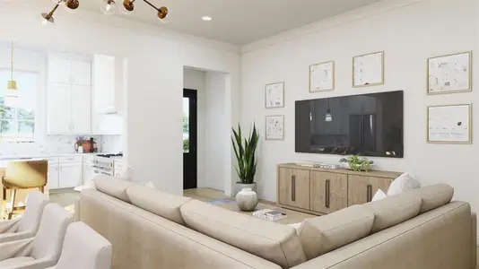 New construction Townhouse house 2724 Hogan Hill Ln, Fort Worth, TX 76109 - image 6