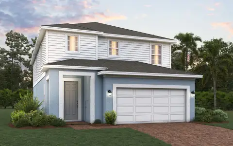 New construction Single-Family house 2052 Heart Lake Dr, Groveland, FL 34736 plan Gilchrist - image