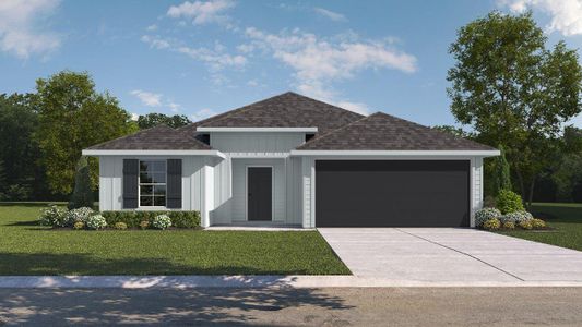 New construction Single-Family house 500 Hunter Grove Ln, China, TX 77613 plan Denton - image